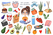 Your perfect day set, a Food Illustration by artdreamer (Thumbnail 1 of 4)