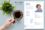 Creative Resume / CV - Gabriella, a Resume Template by Templates Design Co. (Thumbnail 2 of 17)