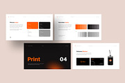 Modern Brand Guideline Template, a Presentation Template by graphypix (Thumbnail 8 of 9)