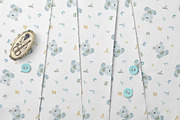 Cute Bear Alphabet Seamless Pattern, a Pattern Graphic by StudioGlouna (Thumbnail 5 of 5)