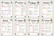 ADHD Organization and Productivity, a Stationery Template by Designmela01 (Thumbnail 2 of 5)