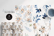 Watercolor Flower - Boho Bluerose, an Illustration by Beigetime (Thumbnail 11 of 13)