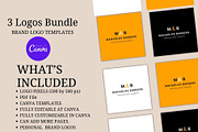Barber Shop Brand Logo Template, a Branding & Logo Template by Mishek Munene (Thumbnail 1 of 9)