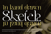 Deliberate Rationality - Modern Font, a Serif Font by 177Studio (Thumbnail 4 of 8)