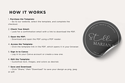 Modern Logo Template Kit Canva, a Branding & Logo Template by Studio Eburnean (Thumbnail 4 of 4)