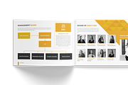 Horizontal Annual Report Brochure, a Brochure Template by TheBrightGrap (Thumbnail 8 of 19)