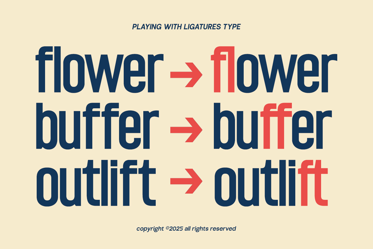 GC Thype - New Condensed Sans, a Sans Serif Font by Glyphonic (Photo 13 of 15)