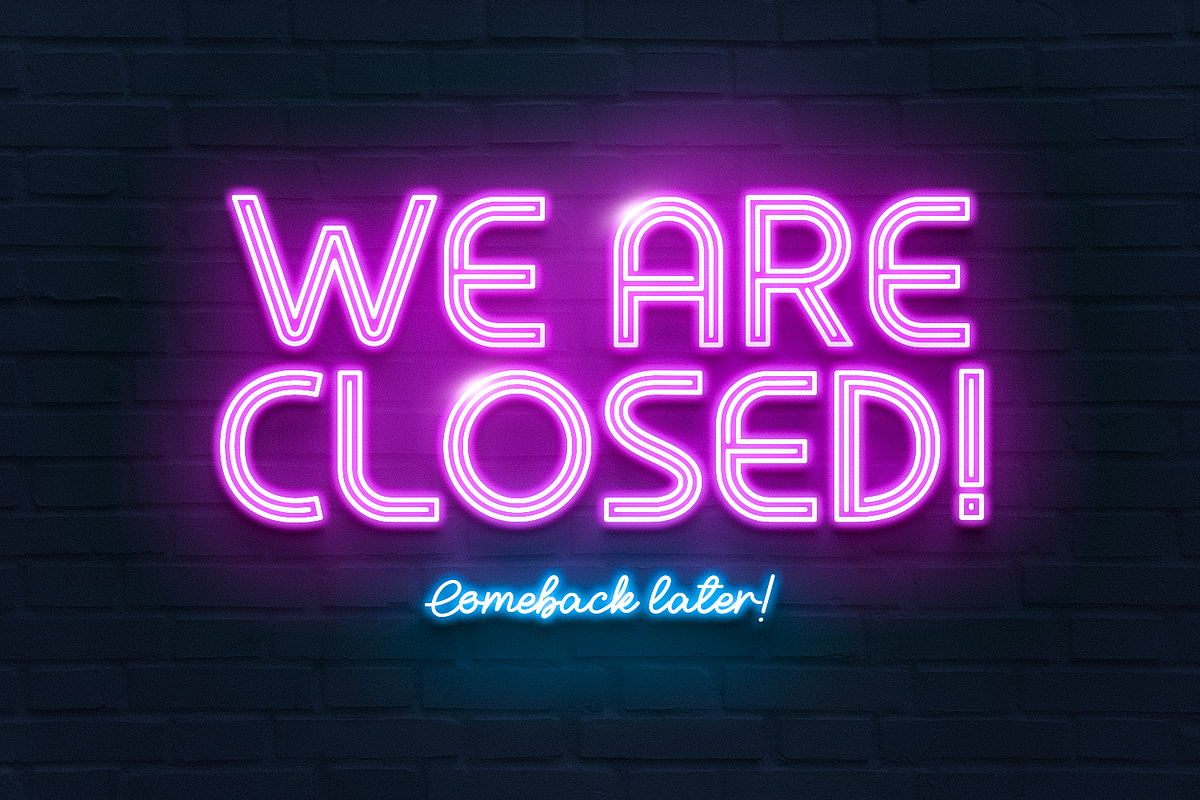 Neon Vibes - Retro Neon Light Font, a Font by Pixesia Studio (Photo 3 of 10)