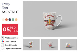 Mug Mockup Design, a Cups & Container Mockup by DigitAuras