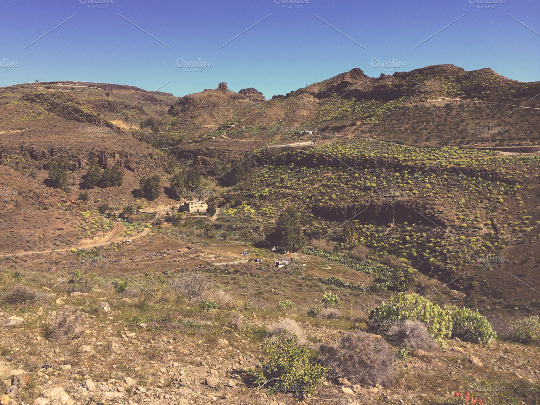 Amazing Landscape Of Gran Canaria Featuring Gran Canaria Canary Islands And