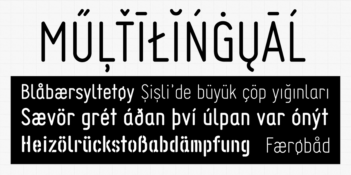 Engineer, a Sans Serif Font by GRIN3 (Nowak) (Photo 4 of 4)