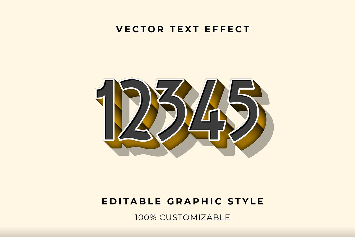 Retro Western 3D Text Effect preview 2