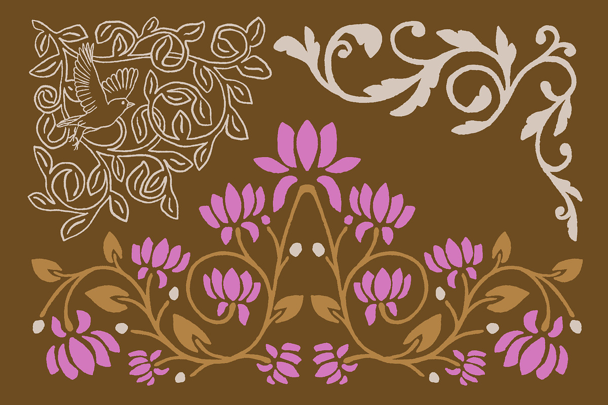 Renaissance Font & Graphics Set, a Handwritten Font by Liz Kohler Brown (Photo 20 of 28)
