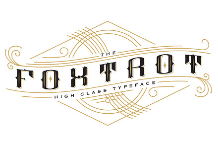 Foxtrot Typeface