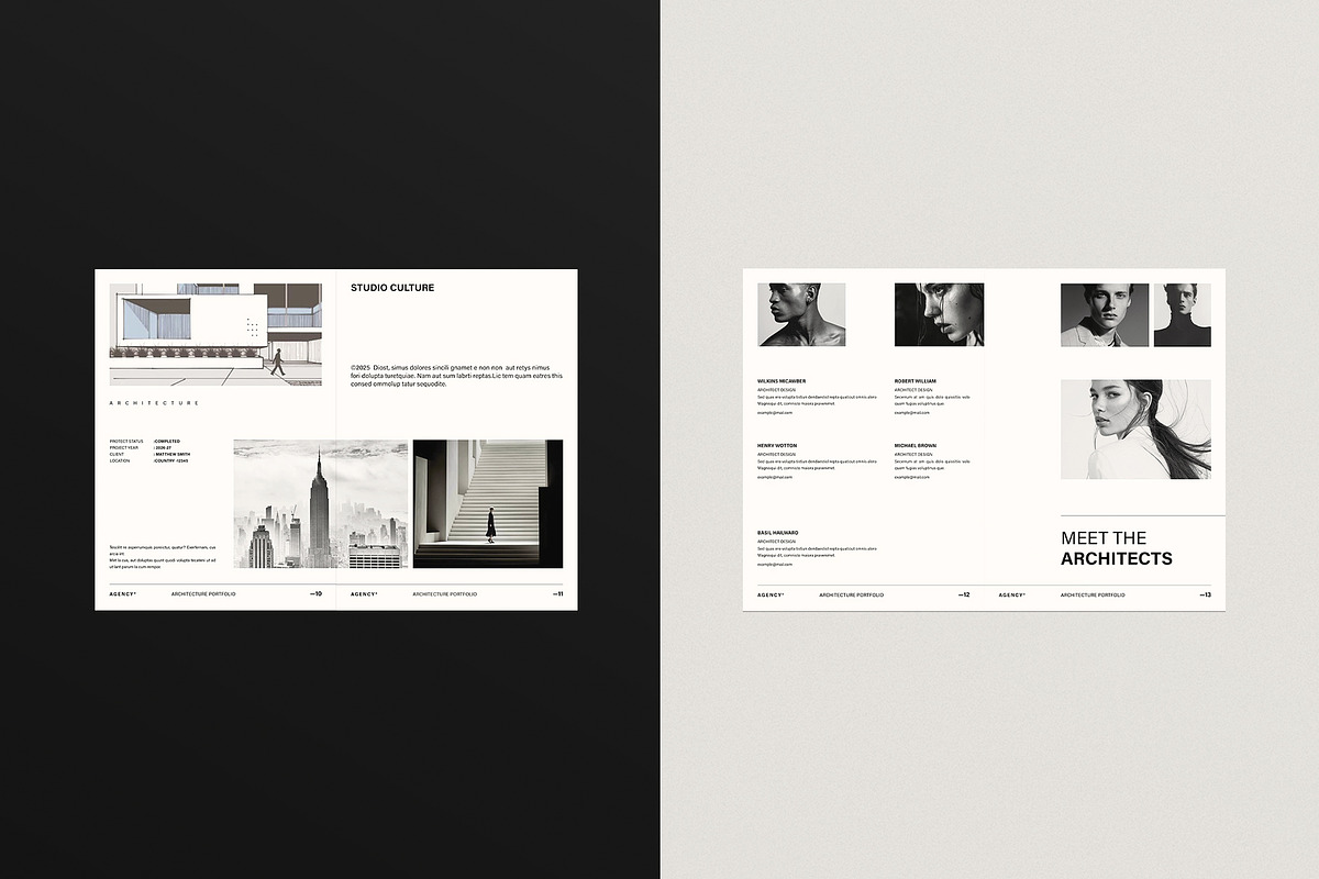 Architecture Portfolio Template, a Brochure Template by ArtisanaAura (Photo 6 of 21)