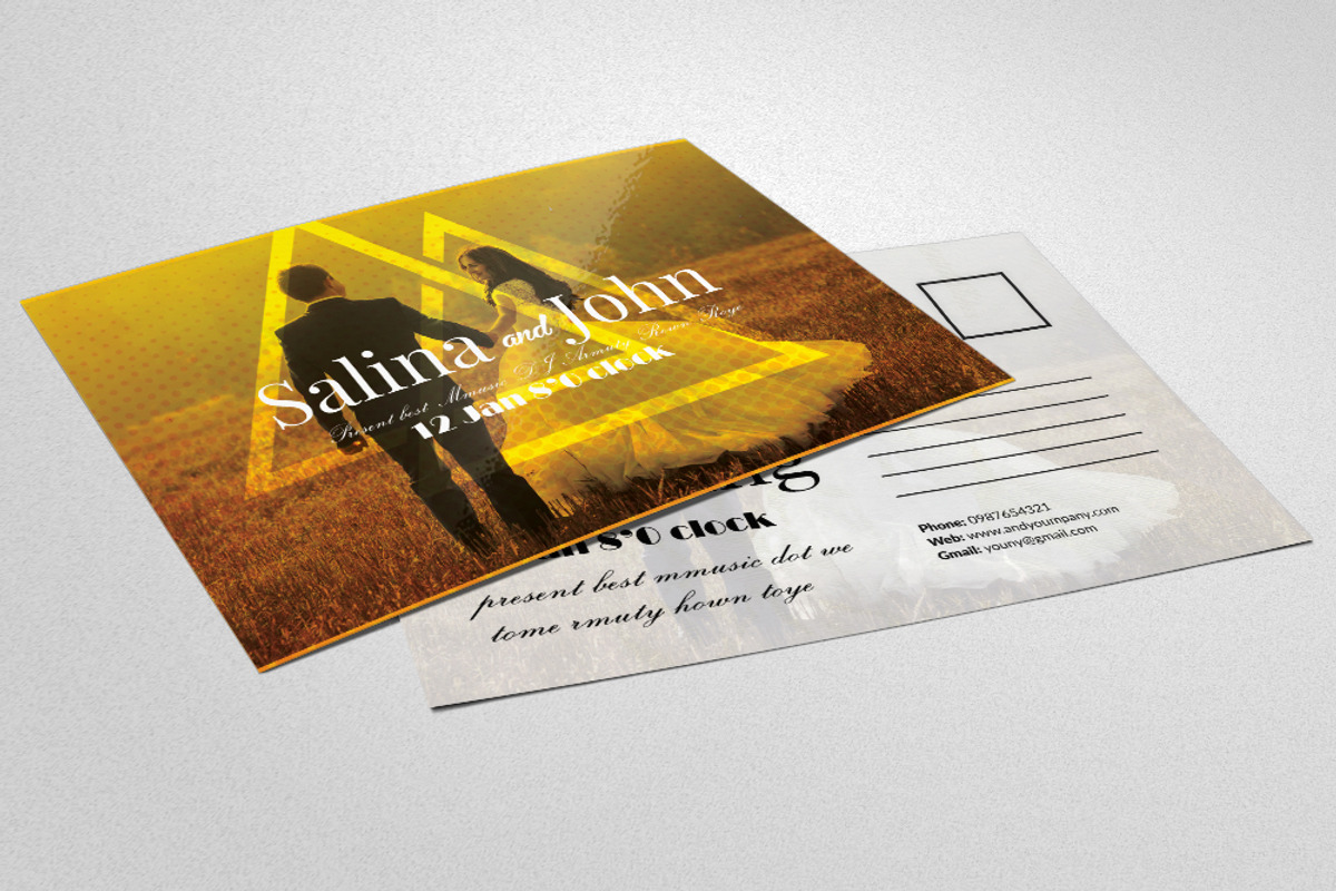 Save The Date Postcard, an Invitation Template by Business Flyers (Photo 2 of 3)