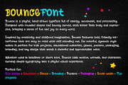 Bounce Font, a Script Font by OWPictures (Thumbnail 7 of 9)