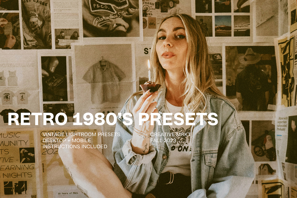 Vintage 1980's Lightroom Presets, an Action Add-On by Eugene Tantsurin (Photo 1 of 11)