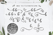 Berson Dream Font TRIO and extras, a Script Font by BlackCatsMedia (Thumbnail 7 of 15)