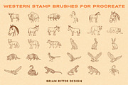 Western Stamp Brushes, a Brush Add-On by Brian Ritter Design (Thumbnail 5 of 5)