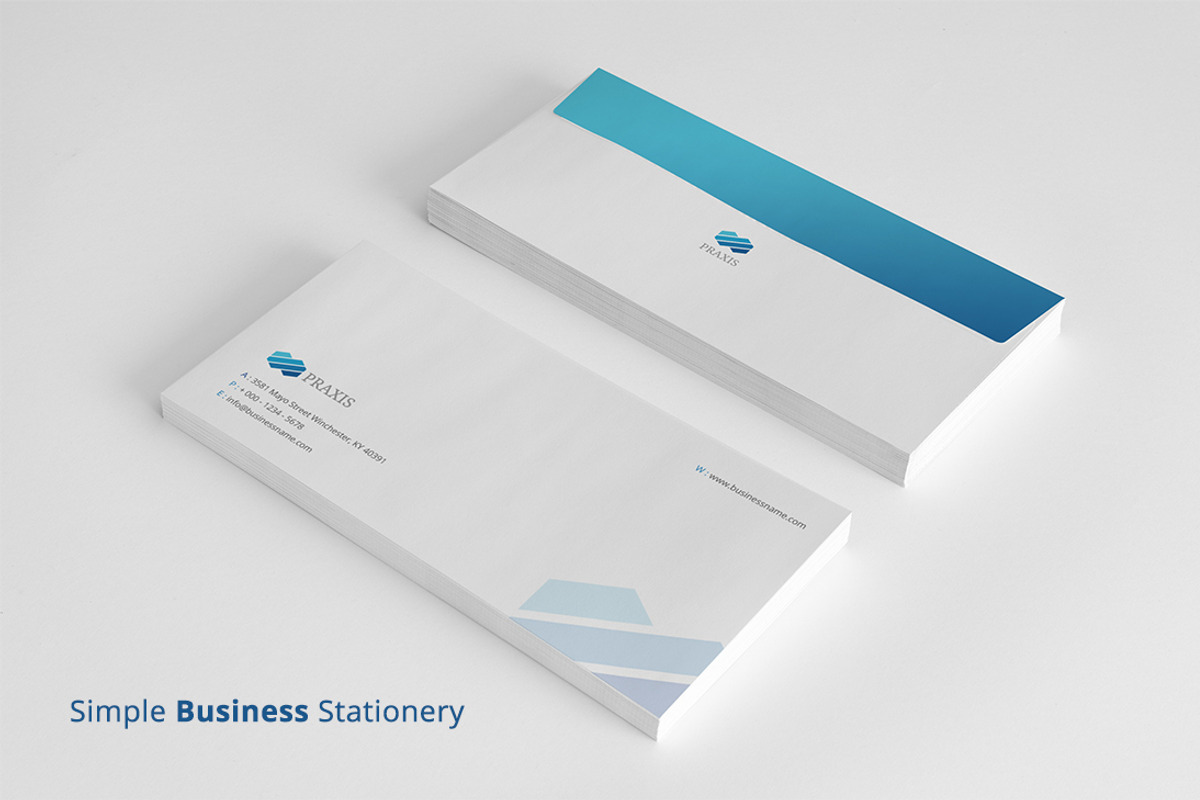 Simple Business Stationery, a Stationery Template by azadcsstune (Photo 4 of 5)