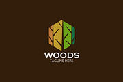 Woods Furniture Architecture Logo, a Branding & Logo Template by Signatoro (Thumbnail 2 of 3)