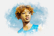 Realistic Watercolor Effect, an Action Add-On by liptouse (Thumbnail 6 of 9)