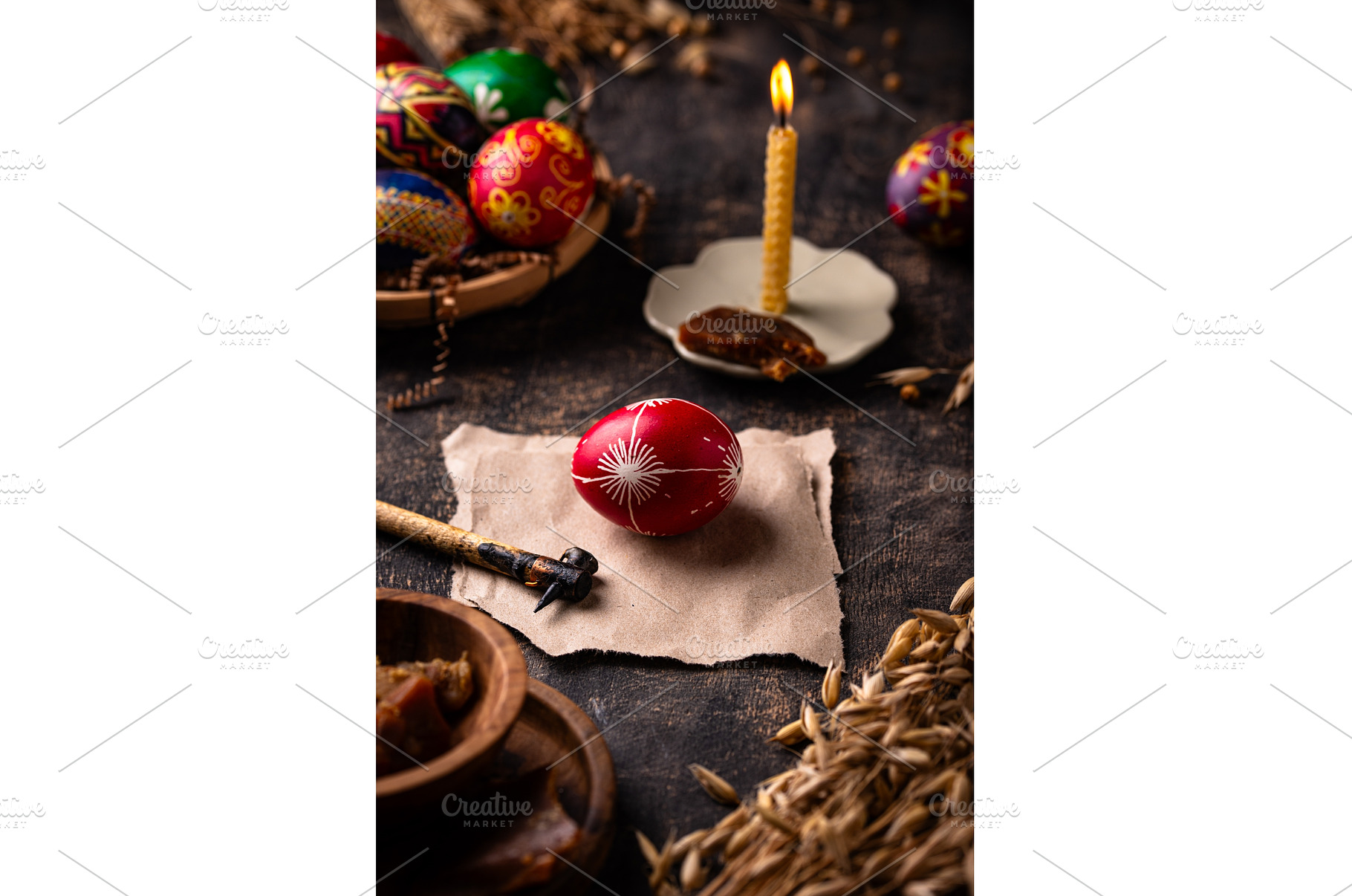 Traditional Ukrainian painting, a Holiday Photo by Yulia Furman