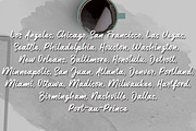 Gibrella, a Script Font by Akifatype. (Thumbnail 2 of 7)