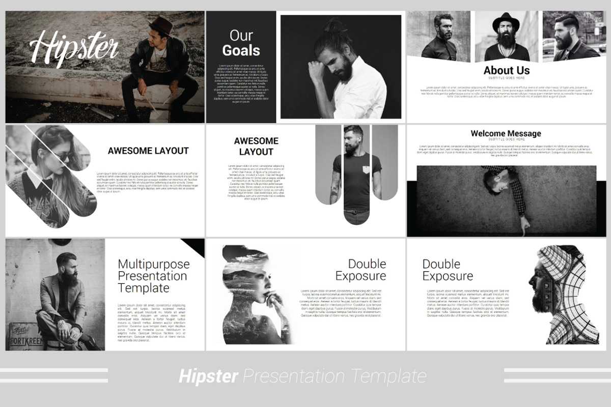 Hipster Powerpoint Template, a Presentation Template by Presentation Official (Photo 2 of 12)