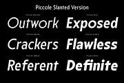 Piccole Font, a Sans Serif Font by Glyphminds Studios (Thumbnail 2 of 10)