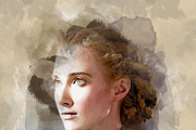 Watercolor Mixed Art Painting, an Action Add-On by Photoshop Action (Thumbnail 11 of 17)