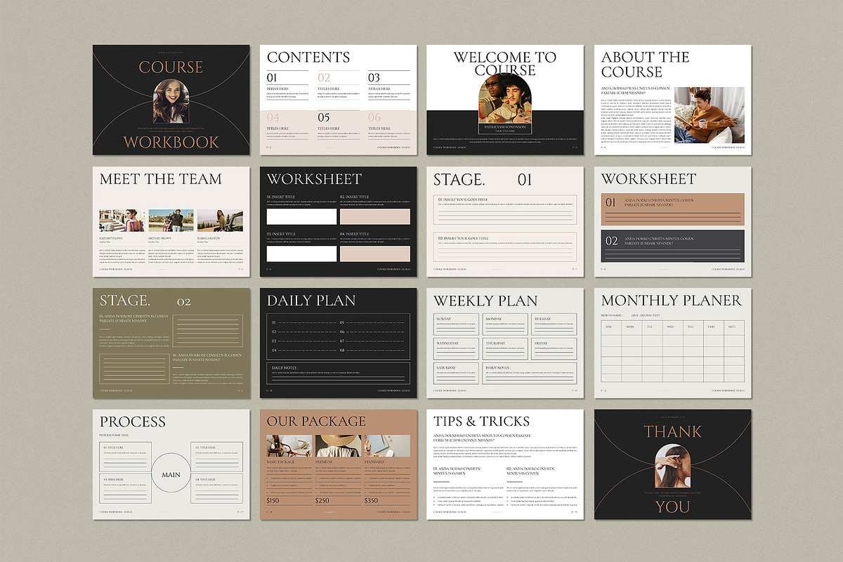 Workbook Template Canva, a Brochure Template by ElvinPrint (Photo 8 of 8)