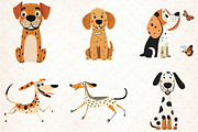 Quirky Dogs Hand-drawn Clipart Png, an Illustration by DreamCafeArt (Thumbnail 3 of 8)