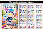 The Intelligent Prompt Library, a Stationery Template by Designmela01 (Thumbnail 1 of 5)