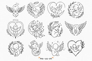 Angel Baby & Miscarriage Memorial, a Person Illustration by Pretty Meerkat (Thumbnail 1 of 5)