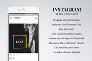 Instagram Gold Pack, a Social Media Template by Tugcu Design Co. (Thumbnail 6 of 6)