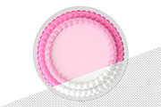 Tiered cake Mockup set. PSD mockup., a Product Mockup by NatalyaZelenova (Thumbnail 7 of 7)