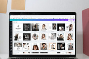 Style Instagram Feed Templates, a Social Media Template by Cultive Creative (Thumbnail 3 of 13)