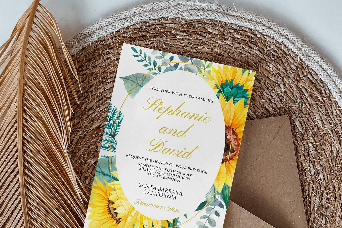 Watercolor Sunflowers Bundle PNG, a Decorative Illustration by PatternPalette (Photo 9 of 12)