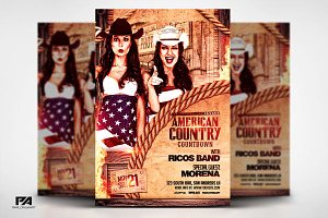 American Country Countdown Flyer