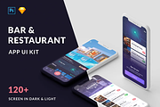 Cabar - Restaurants & Bar App UI Kit, an App Template by Capi Product (Thumbnail 1 of 8)