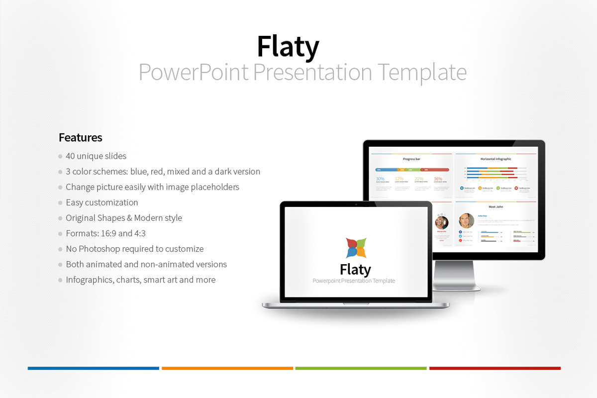 Ultimate Flat Style Bundle, a Presentation Template by iDny (Photo 4 of 5)