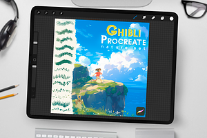 Ghibli Style Brushes for Procreate