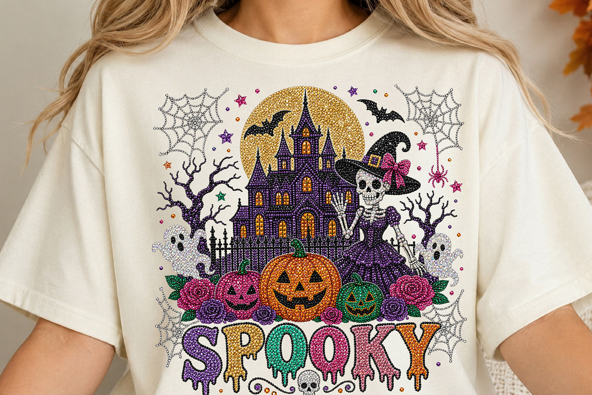 Spooky Halloween PNG, a Seasonal Illustration by DreamCafeArt (Photo 4 of 6)