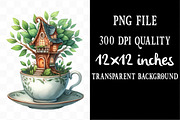Watercolor Little Fairy Tale Clipart, an Illustration by Designking (Thumbnail 4 of 4)