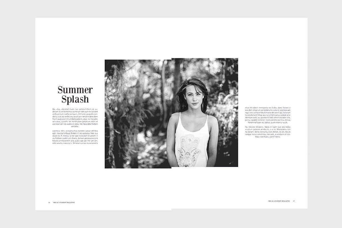 OhLaLa Magazine Template, a Magazine Template by N A N D U Z D E S I G N (Photo 8 of 15)