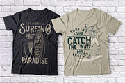 Big Wave Layered Font, a Script Font by VozzyStock (Thumbnail 8 of 10)