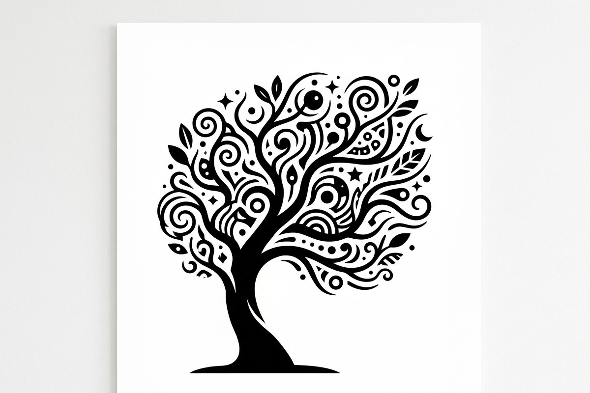 Elegant dream tree silhouette design, a Healthcare Illustration by Amazin_art (Photo 13 of 43)