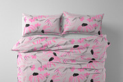 Cascading pink Daisy, a Pattern Graphic by Cotton Melon pattern Shop (Thumbnail 3 of 6)